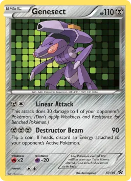 Genesect XY196 XY Black Star Promos