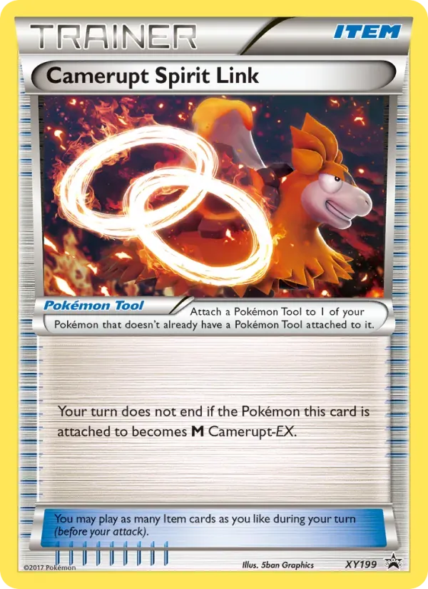 Camerupt Spirit Link XY199/211 XY Black Star Promos