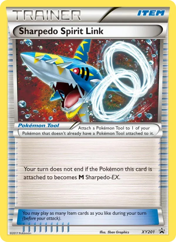 Sharpedo Spirit Link XY201/211 XY Black Star Promos
