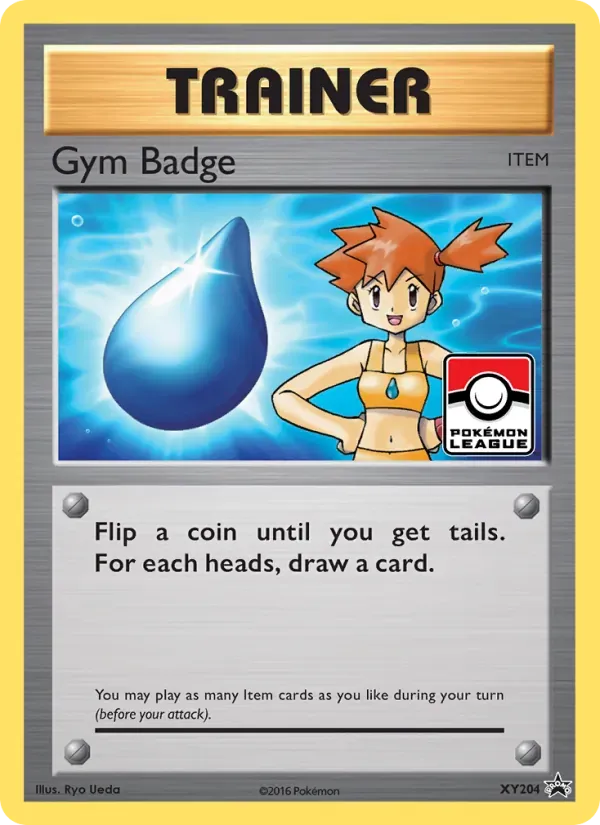 Gym Badge XY204/211 XY Black Star Promos