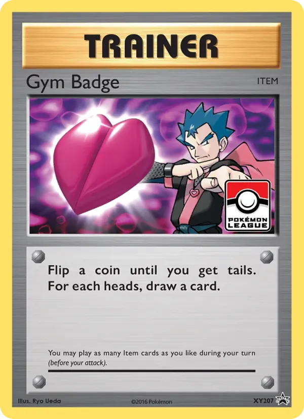 Gym Badge XY207/211 XY Black Star Promos
