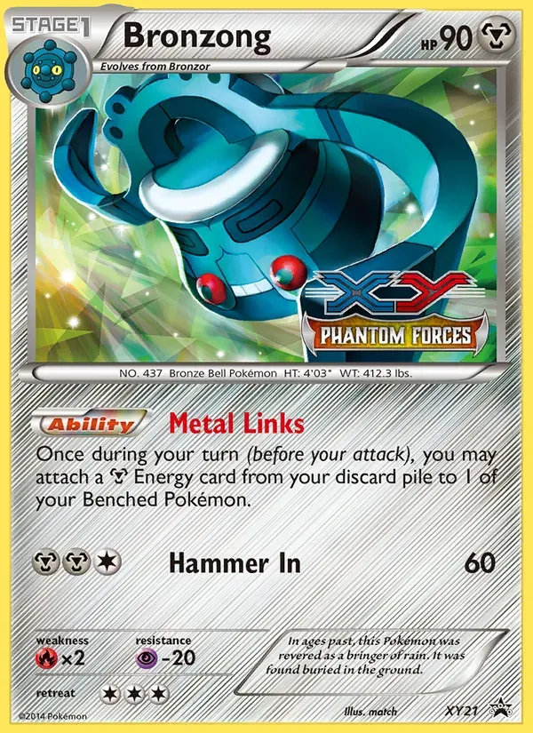 Bronzong XY21/211 XY Black Star Promos