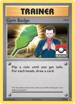 Gym Badge XY210 XY Black Star Promos
