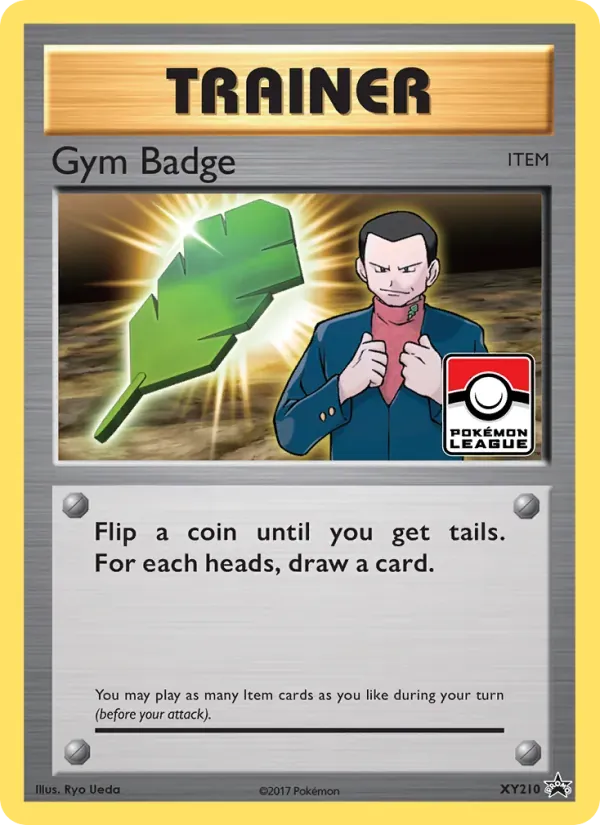 Gym Badge XY210/211 XY Black Star Promos
