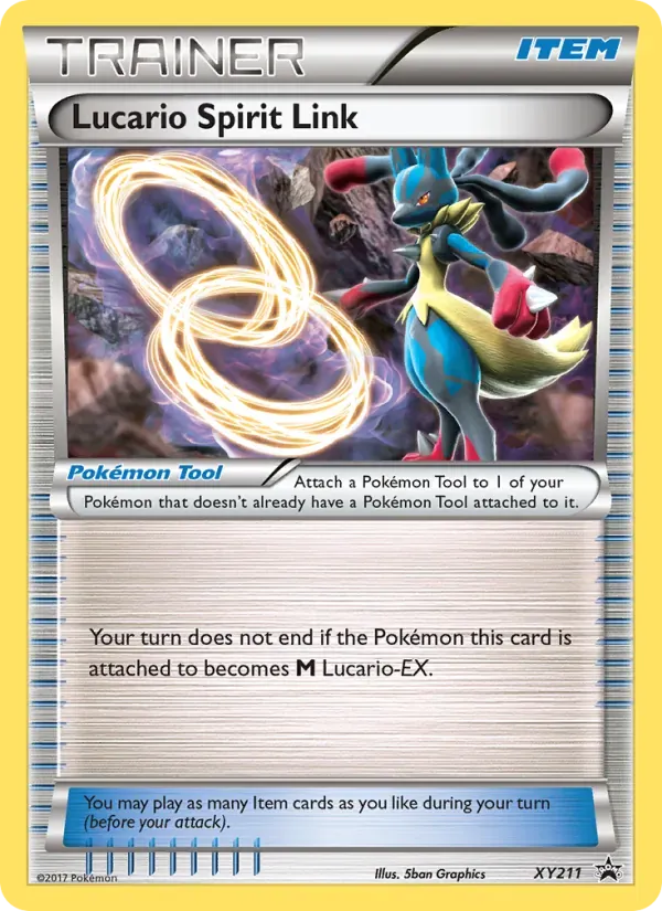 Lucario Spirit Link XY211/211 XY Black Star Promos