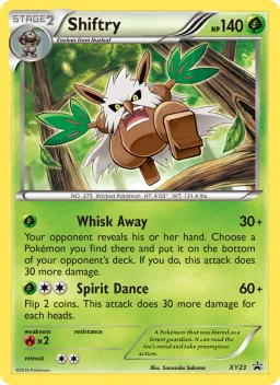 Shiftry XY23 XY Black Star Promos