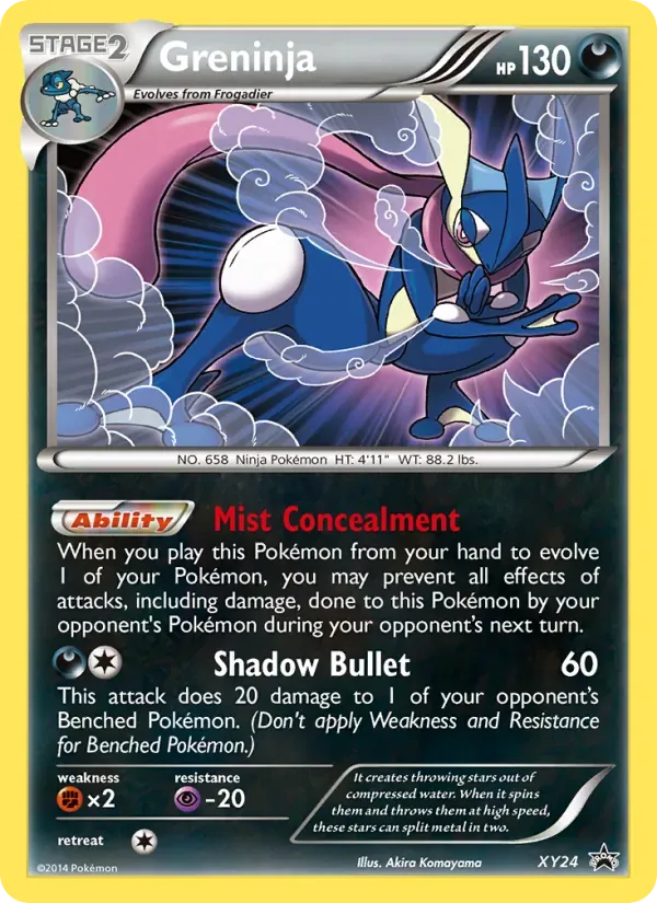 Greninja XY24/211 XY Black Star Promos