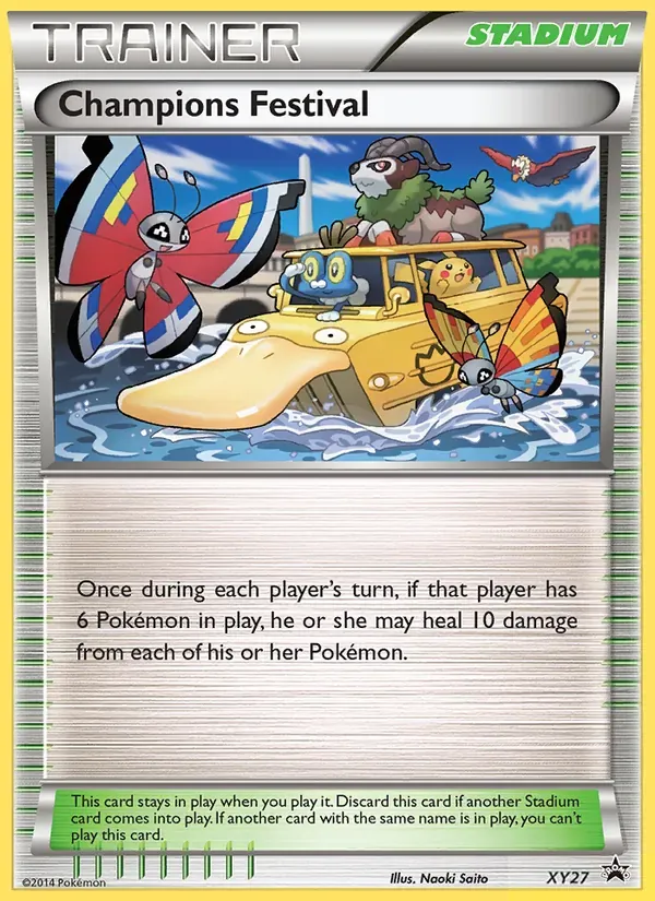 Champions Festival XY27/211 XY Black Star Promos