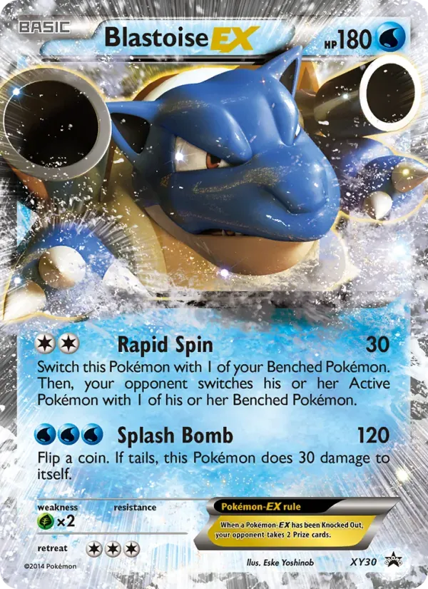 Blastoise EX XY30/211 XY Black Star Promos