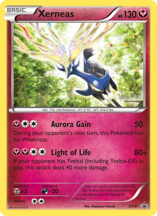 Xerneas XY31/211 XY Black Star Promos