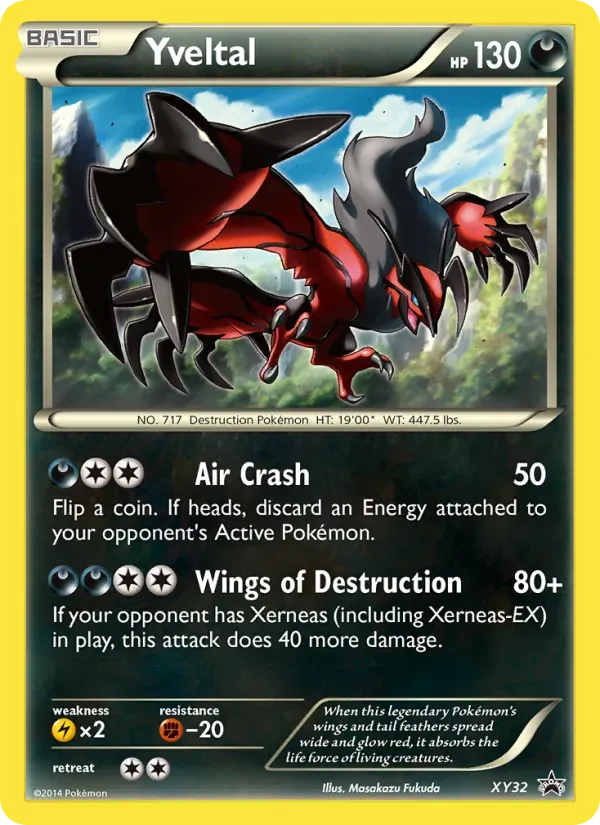 Yveltal XY32/211 XY Black Star Promos