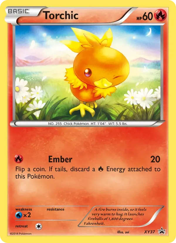 Torchic XY37/211 XY Black Star Promos