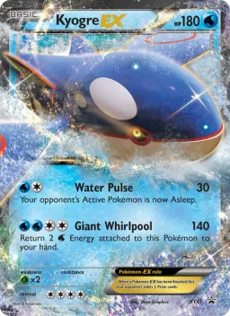 Kyogre EX XY41 XY Black Star Promos