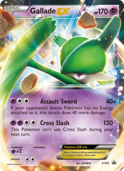 Gallade EX XY45 XY Black Star Promos