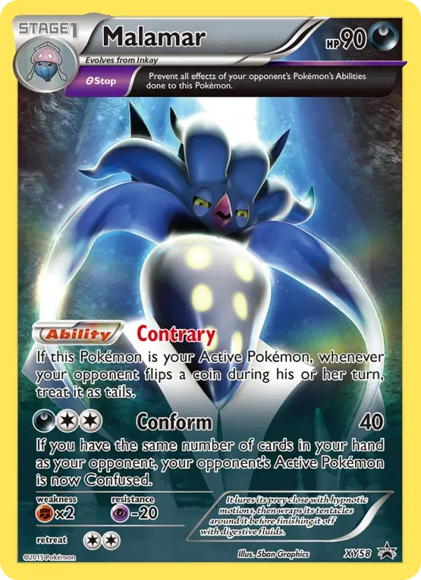 Malamar XY58/211 XY Black Star Promos