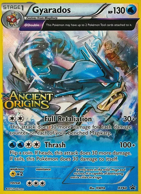 Gyarados XY60/211 XY Black Star Promos