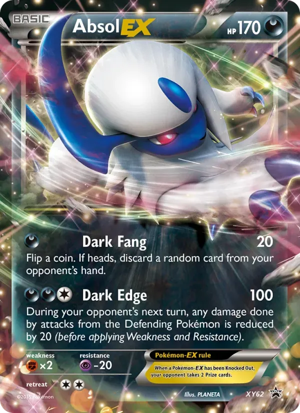 Absol EX XY62/211 XY Black Star Promos