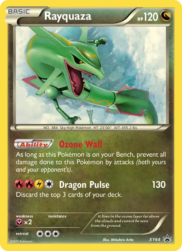 Rayquaza XY64/211 XY Black Star Promos