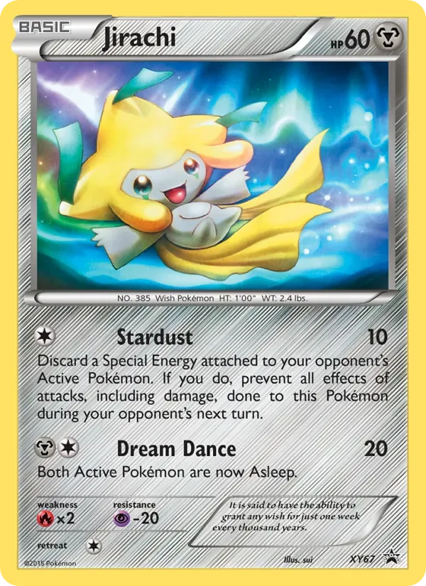 Jirachi XY67/211 XY Black Star Promos