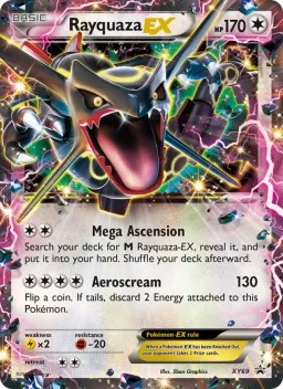 Rayquaza EX XY69 XY Black Star Promos
