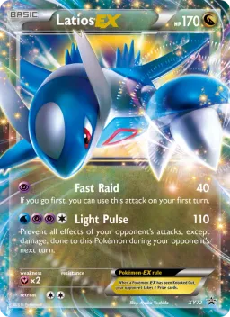 Latios EX XY72 XY Black Star Promos