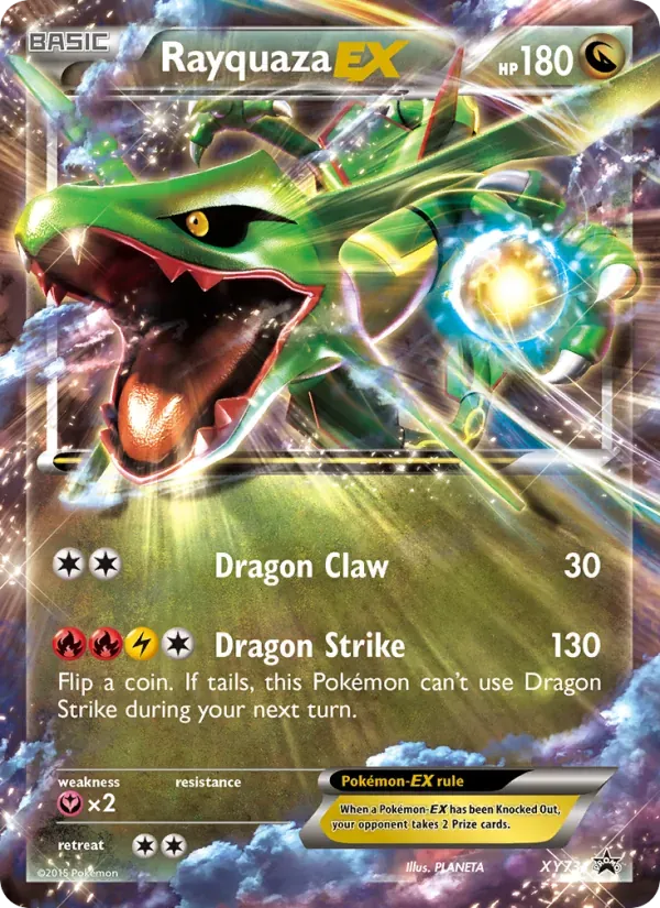 Rayquaza EX XY73/211 XY Black Star Promos
