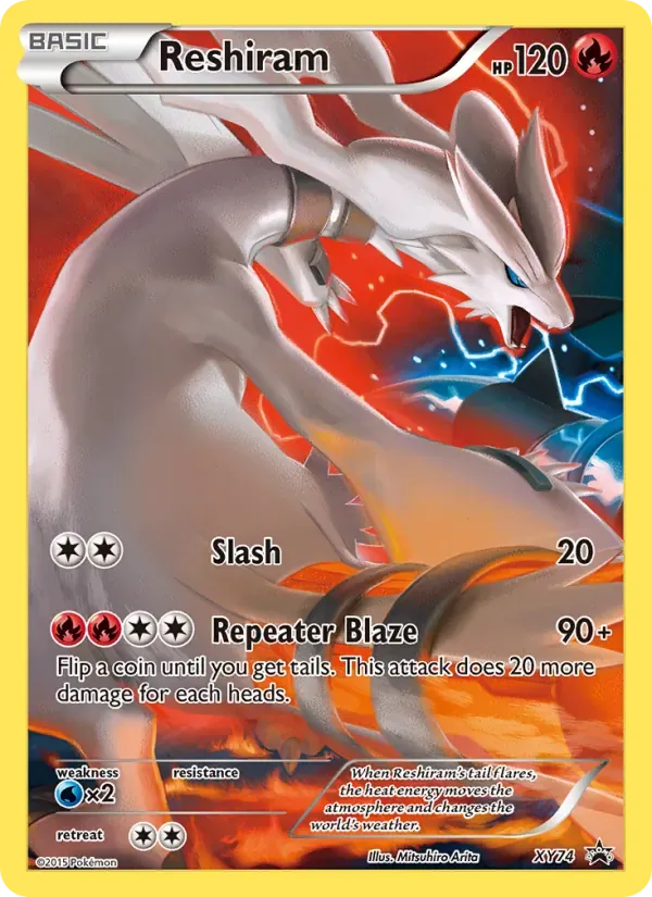 Reshiram XY74/211 XY Black Star Promos