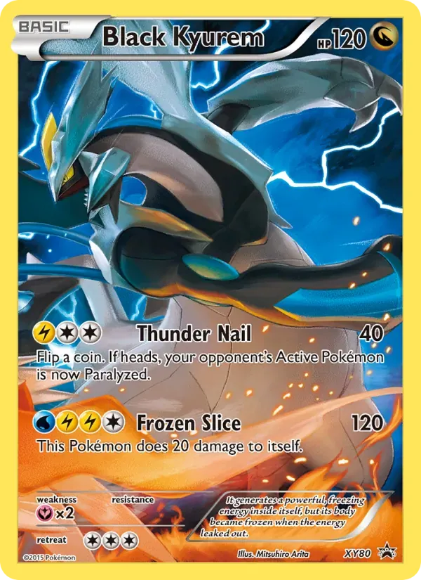 Black Kyurem XY80/211 XY Black Star Promos