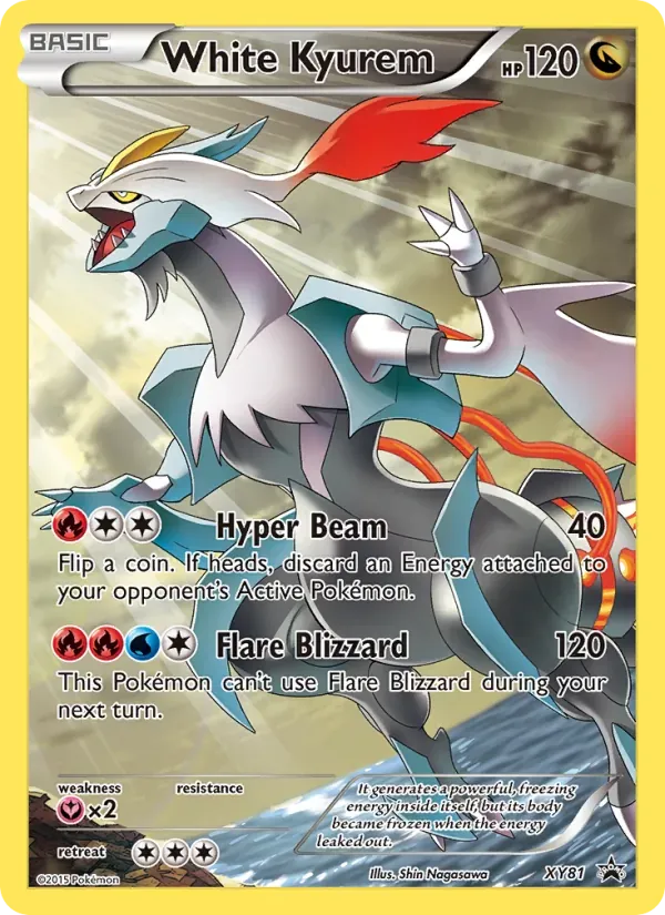White Kyurem XY81/211 XY Black Star Promos