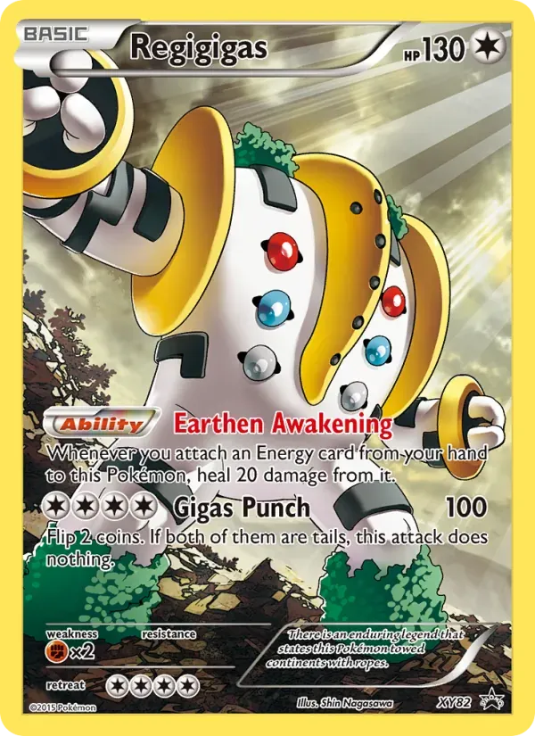 Regigigas XY82/211 XY Black Star Promos