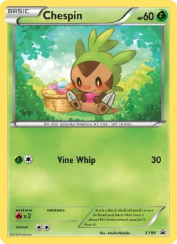 Chespin XY88 XY Black Star Promos