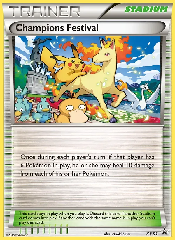Champions Festival XY91/211 XY Black Star Promos