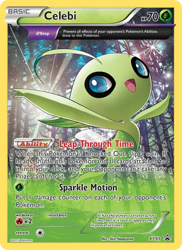 Celebi XY93/211 XY Black Star Promos