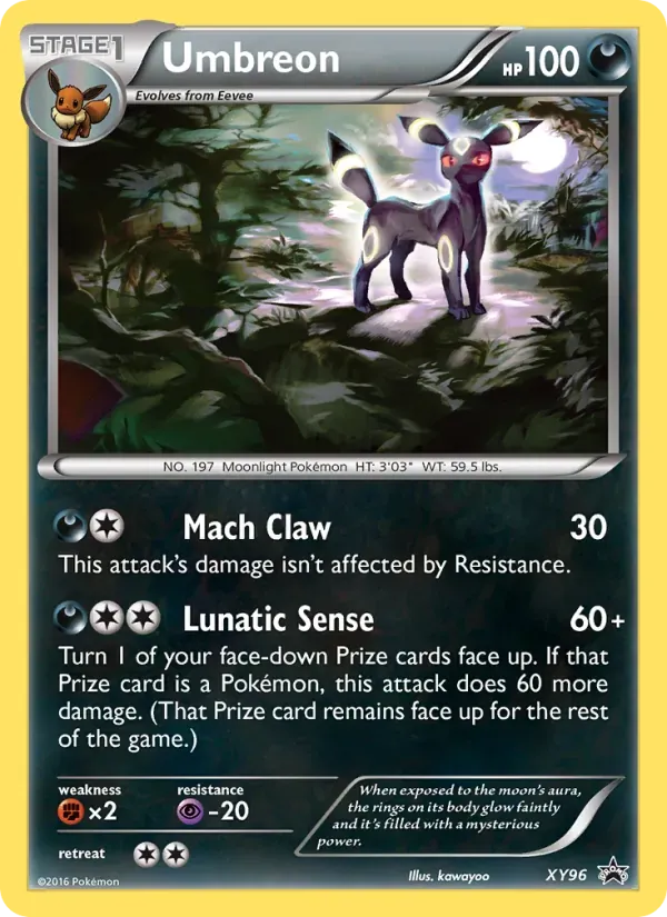 Umbreon XY96/211 XY Black Star Promos