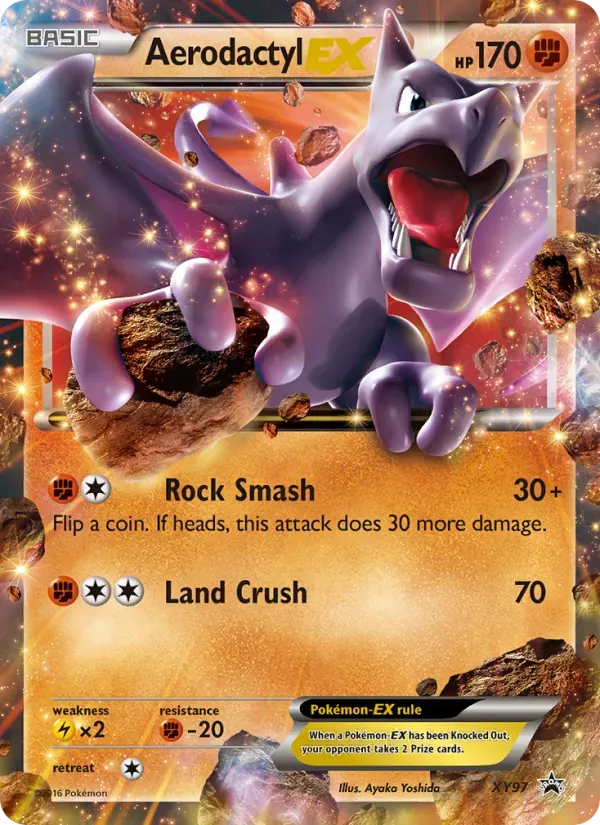 Aerodactyl EX XY97/211 XY Black Star Promos